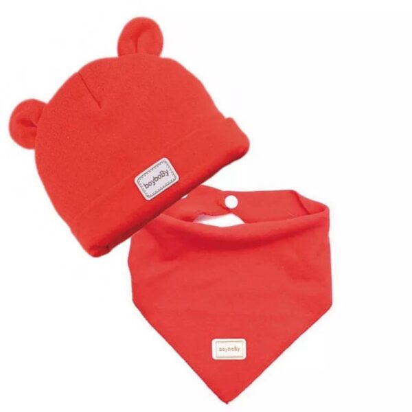 Gorro y babero recién nacido (algodón) - Image 3