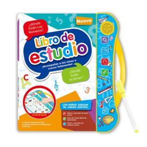 Libro musical infantil español e ingles.