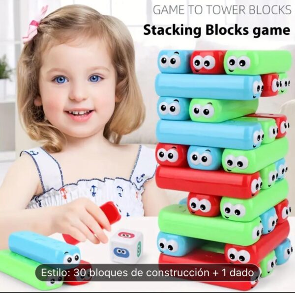Jenga Gusanos Coloridos - Image 2