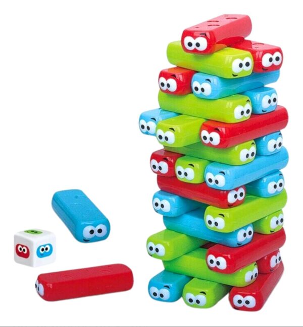 Jenga Gusanos Coloridos