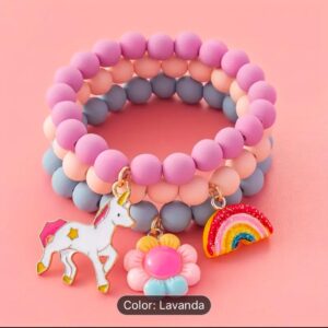 Pulseras unicornio